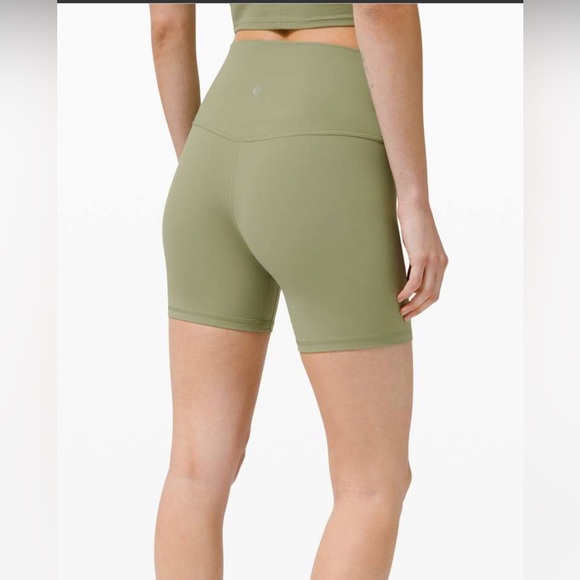 NWT Lululemon Align Short *6" Rosemary Green s16 - Picture 4 of 7